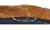 Picture of MidWest Homes for Pets Dog Bed 22L-Inch White Cinnamon Dog Bed or Cat Bed w/ Comfortable Bolster | Ideal for XS Dog Breeds & Fits a 22-Inch Crate | Easy Maintenance Machine Wash & Dry