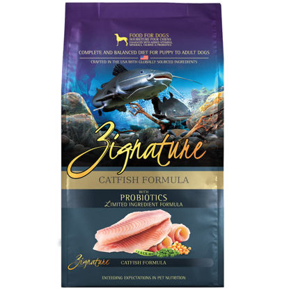 Picture of Zignature Catfish Limited Ingredient Formula Formula Dry Dog Food 4lb