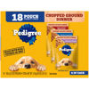 Picture of Pedigree Chopped Ground Dinner Dog Food 18-Count Bacon Filet Mignon Variety Pack, 3.5 oz. Pouches