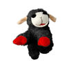 Picture of Multipet Black Lamb Chop, 10.5 Inch Plush Squeak Pet Toy Officially Licensed