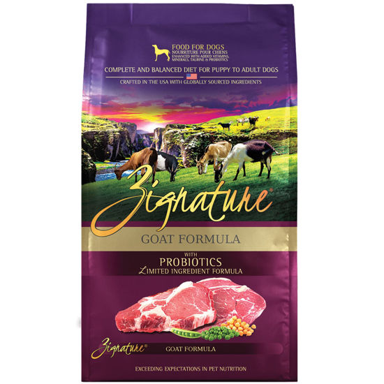 Picture of Zignature Goat Limited Ingredient Formula Dry Dog Food 4lb