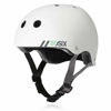 Picture of 80Six Dual Certified Kids Bike, Scooter, and Skateboard Helmet, White Matte, Medium / Large - Ages 14+