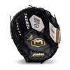 Picture of Franklin Sports Baseball and Softball Glove - Field Master - Baseball and Softball Mitt,Black/Gold, 12"