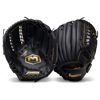 Picture of Franklin Sports Baseball and Softball Glove - Field Master - Baseball and Softball Mitt,Black/Gold, 12"