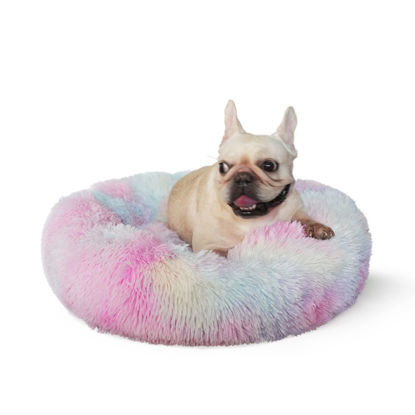 Picture of nononfish Puppy Beds for Small Dogs Washable for Crate 23 Inches Self Warming Anti Anxiety