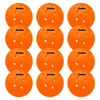 Picture of Franklin Sports X-40 Pickleballs - Outdoor Pickleballs - 12 Pack Bulk - USA Pickleball Approved - Lava - Official Ball of US Open Pickleball Championships