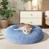 Picture of WESTERN HOME WH Calming Dog Bed & Cat Bed, Anti-Anxiety Donut Dog Cuddler Bed, Warming Cozy Soft Dog Round Bed, Dog Cat Cushion Bed for Small Medium Dogs and Cats