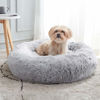 Picture of WESTERN HOME WH Calming Dog & Cat Bed, Anti-Anxiety Donut Cuddler Warming Cozy Soft Round Bed, Fluffy Faux Fur Plush Cushion Bed for Small Medium Dogs and Cats (20"/24"/27"/30")