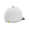 Picture of Under Armour mens Iso-chill Driver Mesh Hat, (414) Static Blue Lime Surge, Medium-Large US