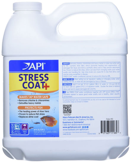 Picture of API STRESS COAT Aquarium Water Conditioner 64-Ounce Bottle