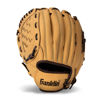 Picture of Franklin Sports Baseball + Softball Glove - Field Master Baseball + Softball Mitt - Youth Glove - Left Hand Throw - 10" - Camel Brown