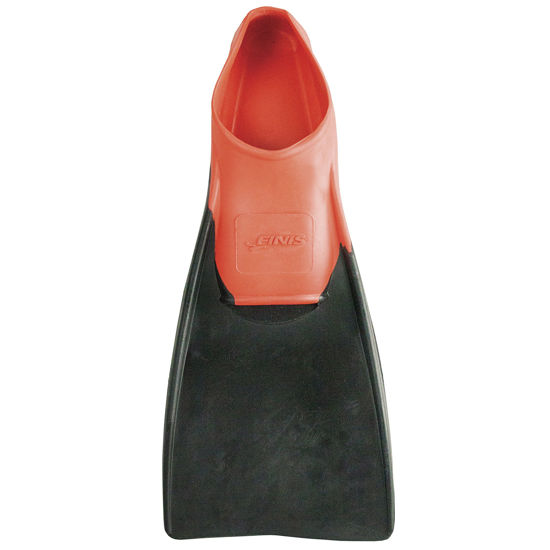 Picture of FINIS Long Floating Fins , Red/Black, S (US Male 3-5 / US Female 4-6) (1.05.037.04)