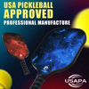 Picture of DULCE DOM Pickleball Paddles, USAPA Approved Set with 4 Premium Wood Balls and Bag, Rackets Equipment for Beginners & Pros, Women Men