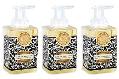 Picture of Michel Design Works Foaming Hand Soap, 17.8-Ounce, Honey Almond - 3-PACK