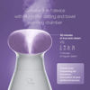 Picture of NanoSteamer Large 3-in-1 Nano Ionic Facial Steamer with Precise Temp Control - Humidifier - Unclogs Pores - Blackheads - Spa Quality - Bonus 5 Piece Stainless Steel Skin Kit (Lilac)