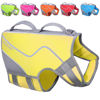 Picture of VIVAGLORY Dog Life Jacket, Neoprene Dog Life Vest for Swimming & Boating, Yellow, L