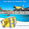 Picture of VIVAGLORY Dog Life Jacket, Neoprene Dog Life Vest for Swimming & Boating, Yellow, L