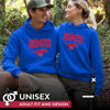 Picture of Campus ColorsCampus Colors Adult Arch & Logo Soft Style Gameday Hooded Sweatshirt (SMU Mustangs - Blue, Small)