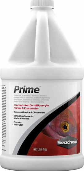 Picture of Seachem Prime Fresh and Saltwater Conditioner - Chemical Remover and Detoxifier 2 L