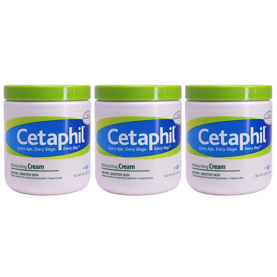 Picture of Cetaphil Moisturizing Cream (20 Ounce) (3 Pack)