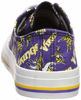 Picture of FOCO Minnesota Vikings NFL Womens Low Top Repeat Print Canvas Shoes - 10