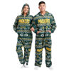 Picture of FOCO Green Bay Packers NFL Ugly Pattern One Piece Pajamas - M