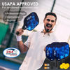 Picture of Pickleball Paddles, USAPA Approved Fiberglass Surface Pickleball Set of 4 Pickleball Rackets, Pickle Ball Paddle Set for Beginners & Pros