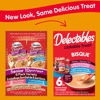 Picture of Delectables Bisque Senior 10+ Lickable Cat Treats Variety Pack, 6 Count (Pack of 6)