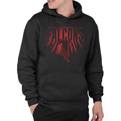 Picture of Junk Food Clothing x NFL - Atlanta Falcons - Team Spotlight - Unisex Adult Pullover Fleece Hoodie for Men and Women - Size X-Large