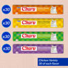 Picture of INABA Churu Cat Treats, Lickable, Squeezable Creamy Purée with Vitamin E, 0.5 Ounces per Tube, 120 Tubes Total, Chicken Variety