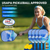 Picture of Pickleball Paddles, USAPA Approved Fiberglass Surface Pickleball Set with Pickleball Rackets, Pickleball Paddles Set for Men Women