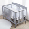 Picture of BreathableBaby Breathable Mesh Liner for Full-Size Cribs, Sheer Deluxe 5mm Mesh, Clouds (Size 4FS Covers 3 or 4 Sides)