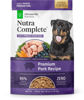 Picture of ULTIMATE PET NUTRITION Nutra Complete, 100% Freeze Dried Veterinarian Formulated Raw Dog Food with Antioxidants Prebiotics and Amino Acids, (3 Pound, Pork)