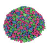 Picture of GloFish Aquarium Gravel, Pink/Green/Blue Fluorescent, 5-Pound, Bag Pink/Green/Blue Fluorescent, 4 x 5 x 9 inches ; 5 pounds