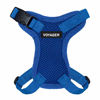 Picture of Best Pet Supplies Voyager Step-in Lock Cat Harness - Adjustable Step-in Vest Harness for Small and Large Cats - Royal Blue (Matching Trim), XXXS (Chest: 9-13" Fit Cats) (217-RBW-XXXS)