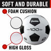 Picture of Franklin Sports Soccer Balls - Size 5 F-100 Soccer Balls - Adult Soccer Ball , White/Black