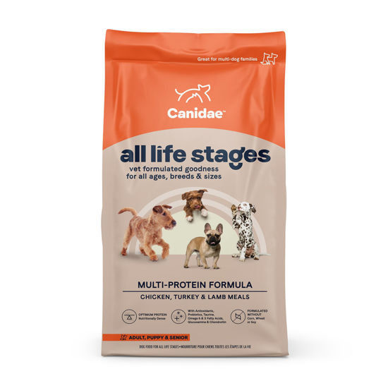 Picture of Canidae All Life Stages Dry Dog Food, Multi-Protein Formula, 5 lbs.