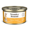 Picture of Amazon Brand - Wonder Bound Wet Cat Food, Paté, No Added Grain, 3 oz cans, Pack of 24 (Chicken)