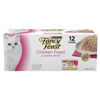 Picture of Fancy Feast Chicken Feast Classic Pate Collection Grain Free Wet Cat Food Multi-Pack - (2 Packs of 12) 3 oz. Cans