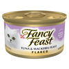 Picture of Purina Fancy Feast Wet Cat Food Flaked Tuna and Mackerel Feast - (Pack of 24) 3 oz. Cans