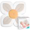 Picture of Blooming Bath Baby Bath Seat - Baby Tubs for Newborn Infants to Toddler 0 to 6 Months and Up - Baby Essentials Must Haves - The Original Washer-Safe Flower Seat (Lotus, Buttercream/Honey)