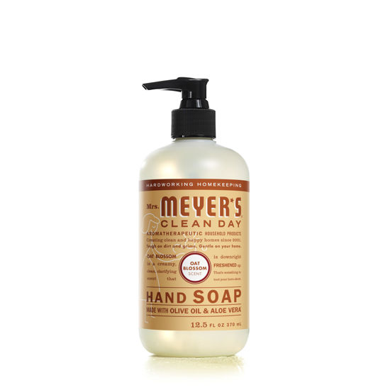 Picture of MRS. MEYER'S CLEAN DAY Liquid Hand Soap Oat Blossom Scent (12.5 Fl Oz (Pack of 6))