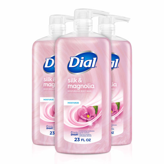 Picture of Dial Body Wash, Silk & Magnolia, 23 fl oz (Pack of 3)