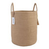 Picture of XUANGUO Rope Laundry Basket Laundry Hamper for Clothes Woven Storage Basket for Living Room Bedroom Boho Tall Rope Baskets for Blanket Toys Pillow Towels Baby Nursery Hamper Bin jute