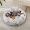 Picture of WESTERN HOME WH Calming Dog & Cat Bed, Anti-Anxiety Donut Cuddler Warming Cozy Soft Round Bed, Fluffy Faux Fur Plush Cushion Bed for Small Medium Dogs and Cats