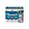 Picture of Blue Buffalo Tastefuls Natural Flaked Wet Cat Food Variety Pack, Tuna, Chicken and Fish & Shrimp Entrées in Gravy 3-oz Cans (24 Count)