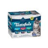 Picture of Blue Buffalo Tastefuls Natural Flaked Wet Cat Food Variety Pack, Tuna, Chicken and Fish & Shrimp Entrées in Gravy 3-oz Cans (24 Count)