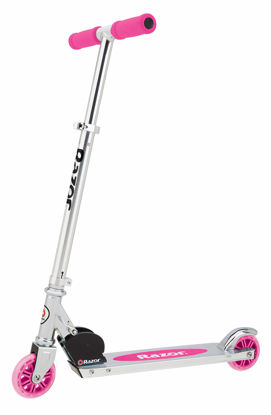 Picture of Razor A Kick Scooter for Kids - Lightweight, Foldable, Aluminum Frame, and Adjustable Handlebars