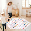 Picture of Premium Foam Baby Hexagon Mat 52" X 45", Thick One-Piece Crawling Mat, Odorless BabyMat Floor Mat, Non-Slip Cushioned Baby Playmat for Infants,Babies,Toddlers. Machine Washable for Easy Care.