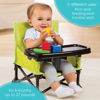 Picture of Summer by Bright Starts Pop 'N Sit Portable Booster Chair, Floor Seat, Indoor/Outdoor Use, Compact Fold, Green, 6 Mos - 3 Yrs